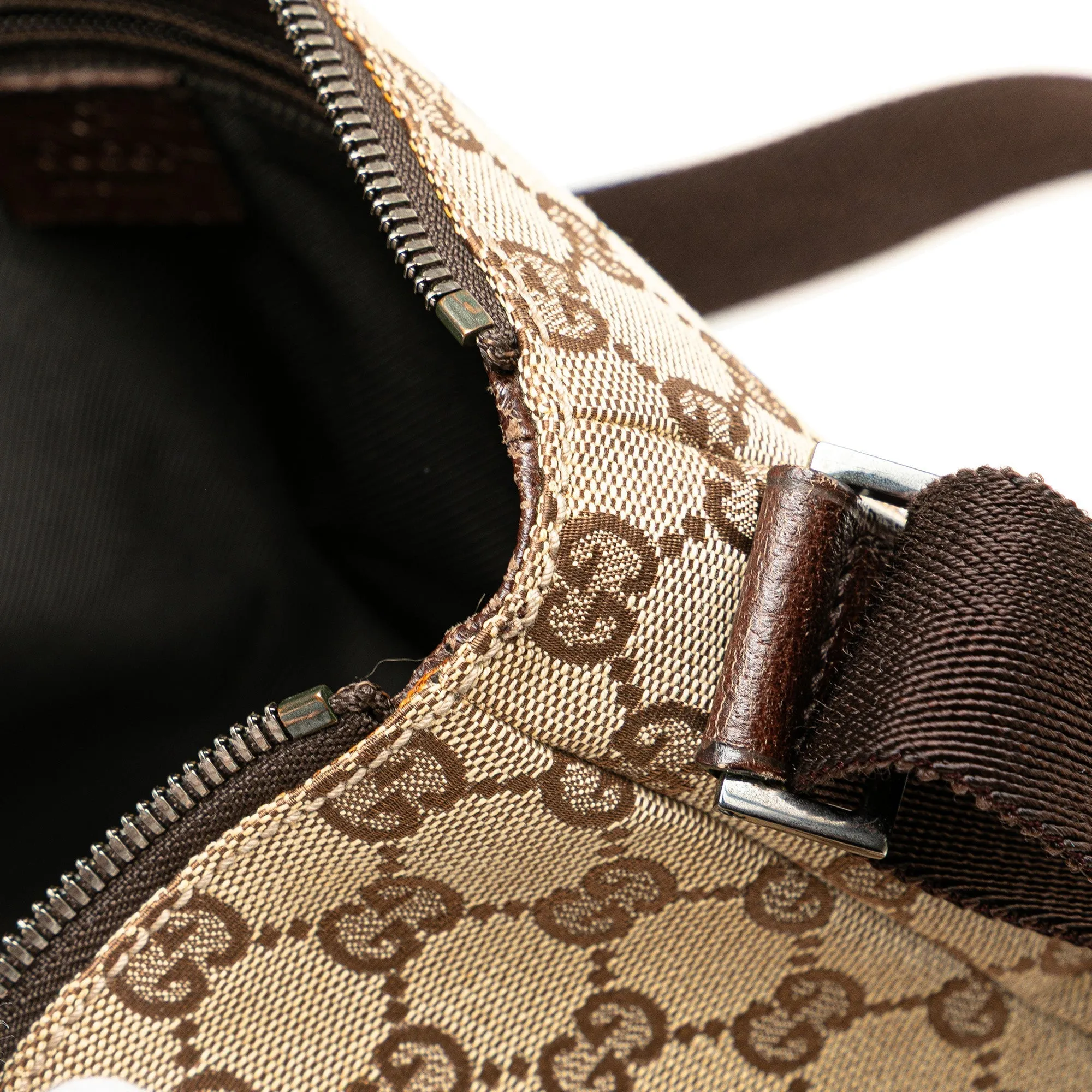 Beige Gucci GG Canvas Crossbody
