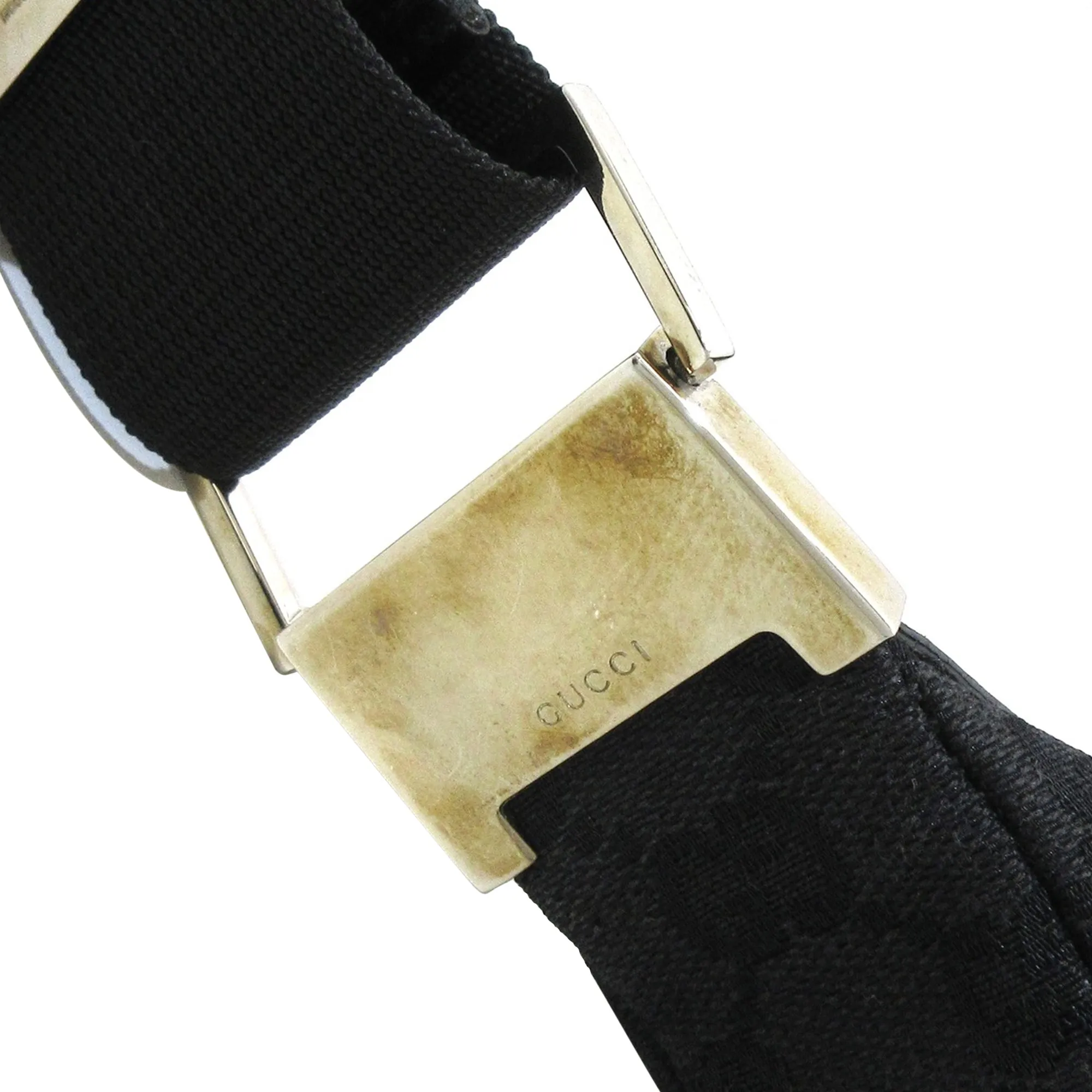 Black Gucci GG Canvas Crossbody