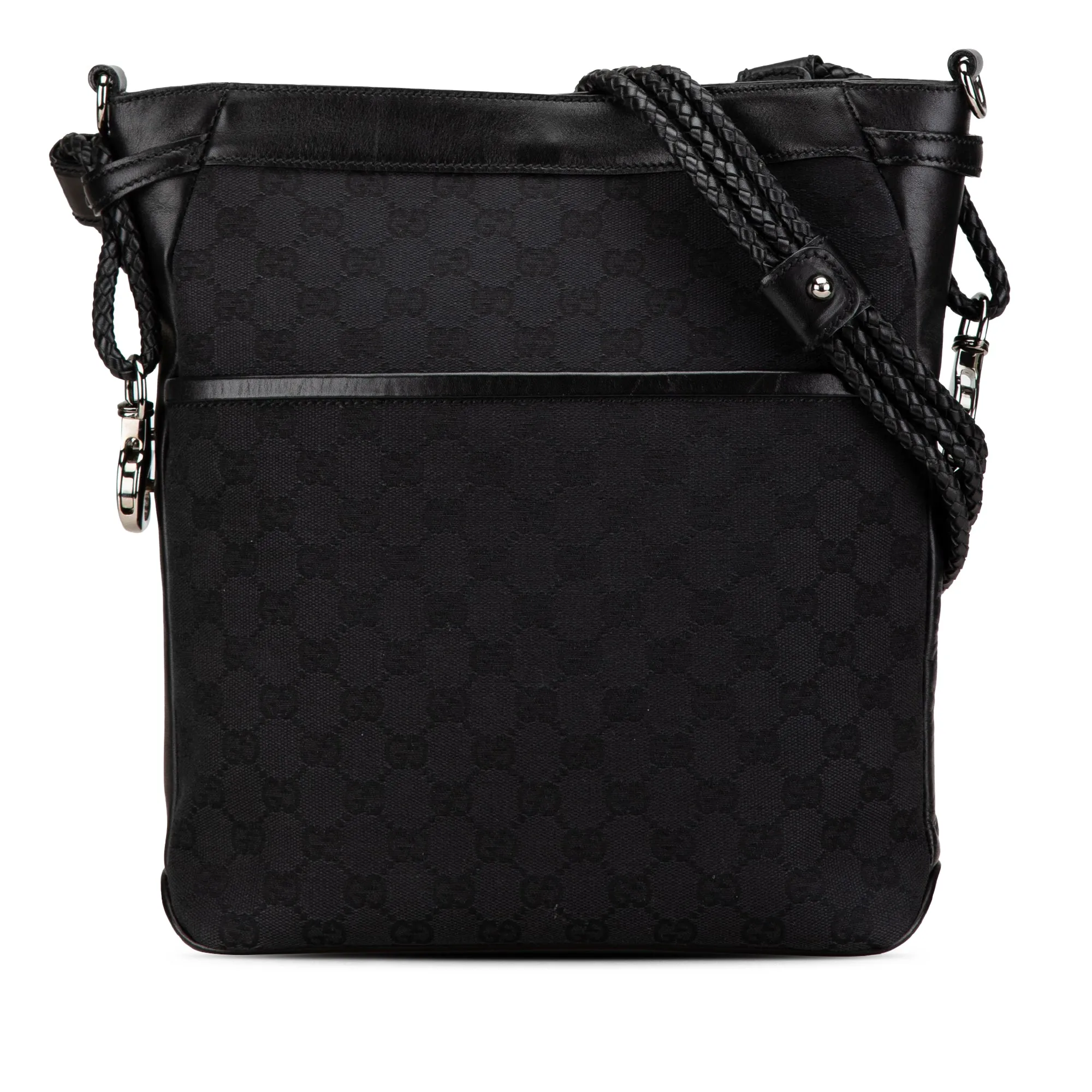 Black Gucci GG Canvas Crossbody