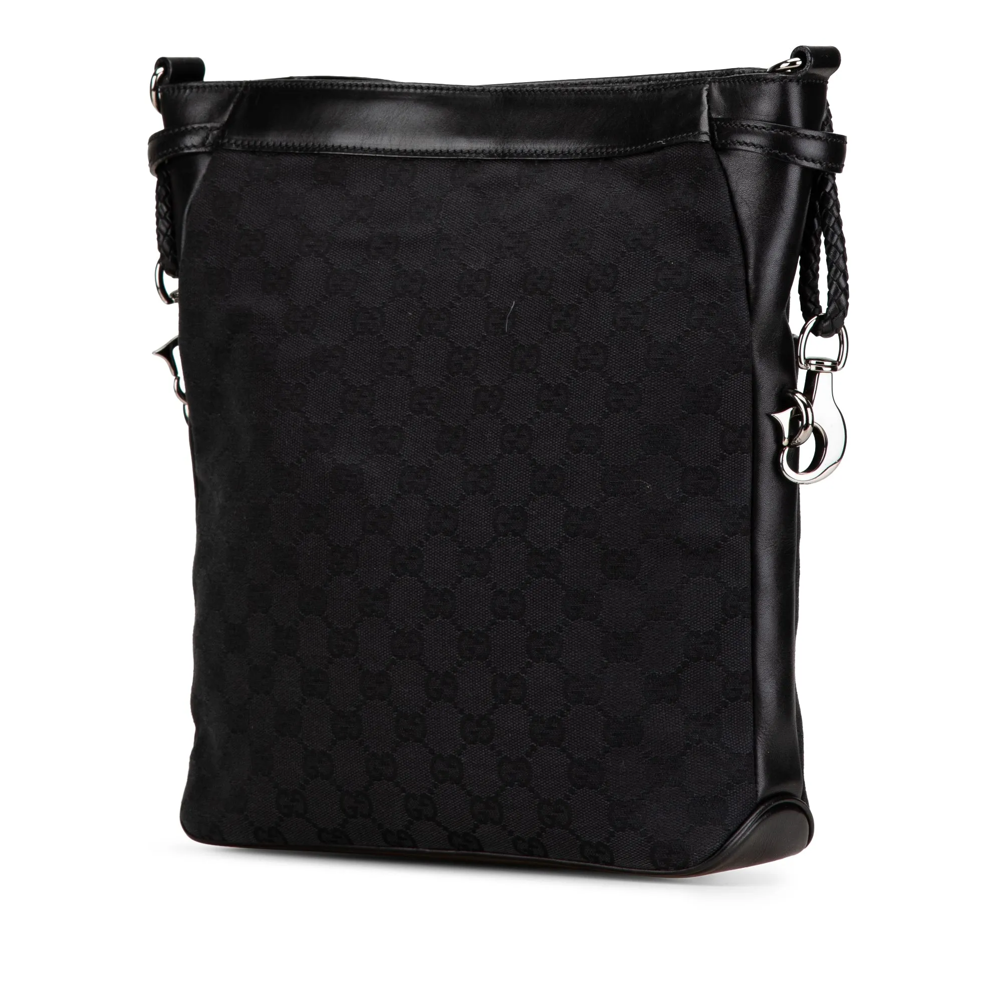 Black Gucci GG Canvas Crossbody