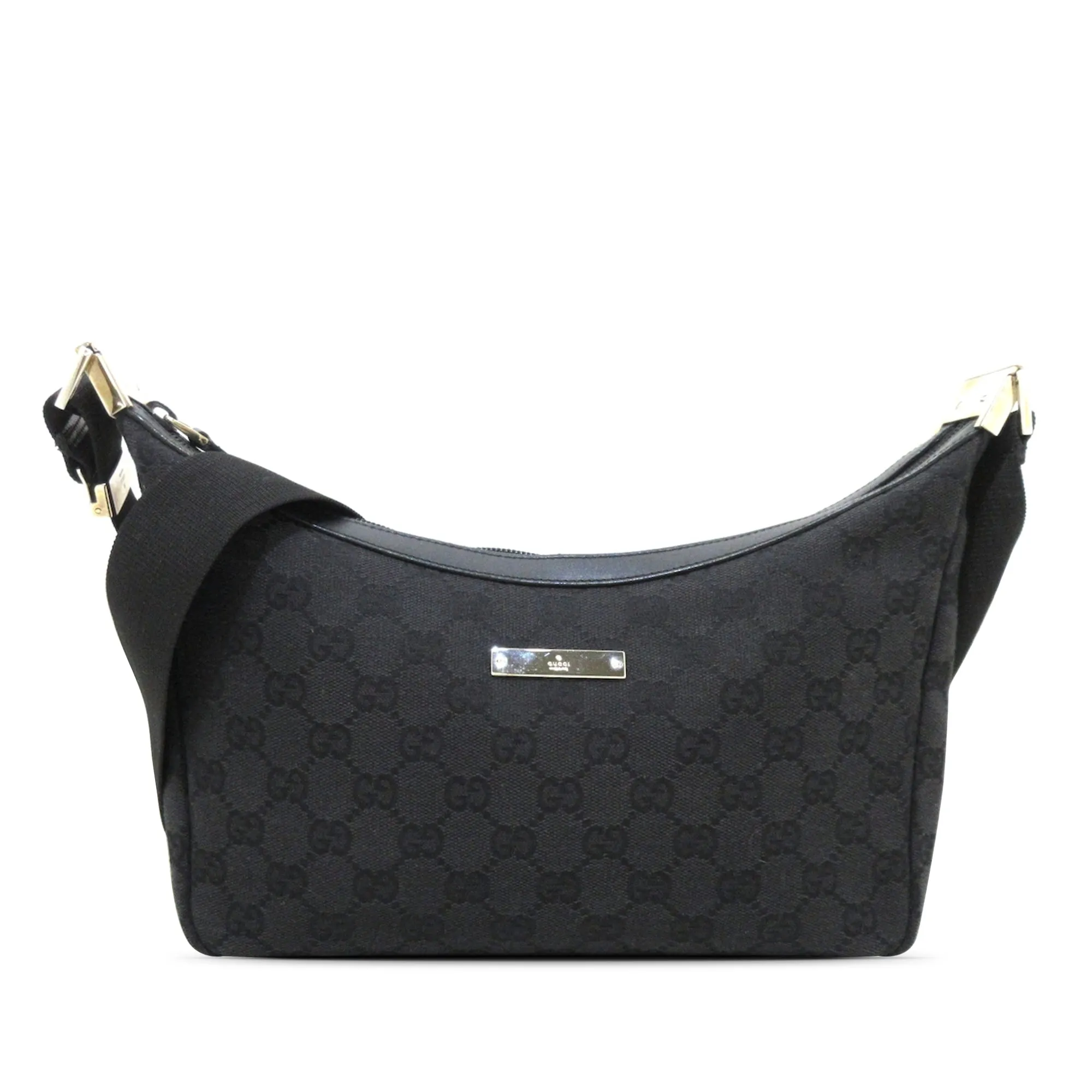 Black Gucci GG Canvas Crossbody